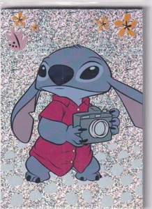 Panini 2025 Stitch Sparkling Fun Trading Card Karte Nr. 6 Glitter Holo - Picture 1 of 2