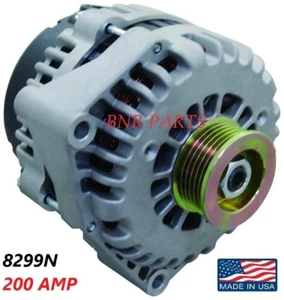 200 AMP 8299N Chevy GMC New Alternator HIGH OUTPUT SILVERADO SIERRA HD - Picture 1 of 3