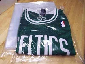 Camisetas de plástico transparentes de polietileno 100 - 12"" x 15"" solapa *MEJOR CALIDAD* - Imagen 1 de 3