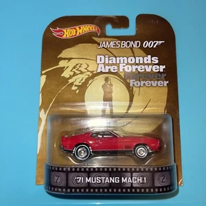 Hot Wheels | James Bond 007 | Diamonds are Forever | '71 Mustang Mach 1 | NEU - Bild 1 von 7