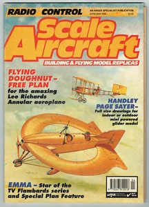 Radio Control Scale Aircraft Magazine - Apr/May 1993 - Flying Donut F/S Plans ++ - Picture 1 of 5