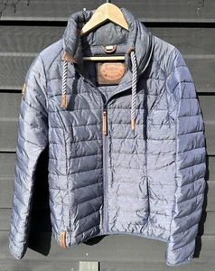 Naketano Winterjacke blau wattiert Größe L Top Zustand - Bild 1 von 7