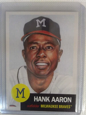 Hank Aaron 2018 Topps Living Set #46 Braves  - Image 1 of 2