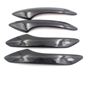 Real Carbon Fiber Exterior Door Handle Cover Trim Fit For Lexus RX350 NX300 - Picture 1 of 6