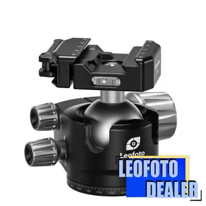Leofoto LH-40LSC Arca & Picatinny Clamp Lever-Release Ball Head for Shooting - Picture 1 of 2