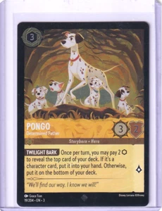 Disney Lorcana Pongo Holo Determined Father #19 Super Rare - Bild 1 von 2