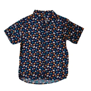 T-Shirt Boys Button Up Shirt Size 8 Only Left Todays Deal Was $16 - Picture 1 of 4