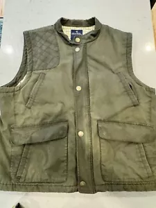 Brooks Brothers Größe XL Herren Wollmischung Isolierte Weste olivgrün Reißverschluss - Bild 1 von 12