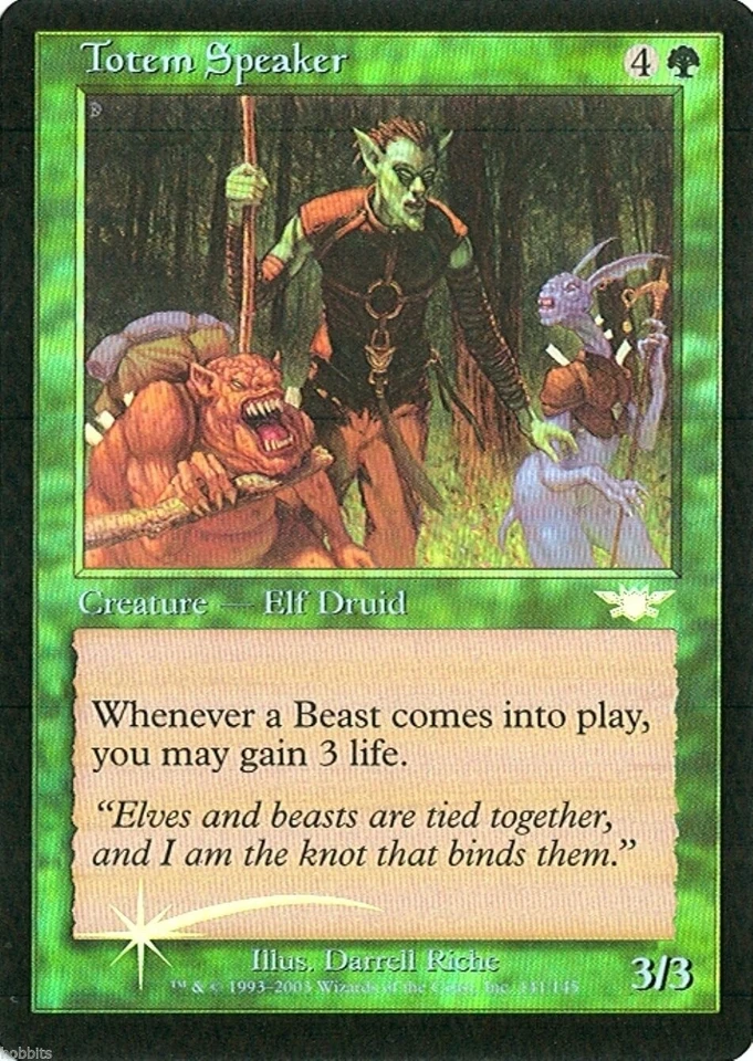 MTG - Legions - Totem Speaker - Foil - NM - Image 1 of 1