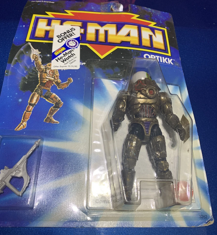 Figura Optikk Mattel He-Man MOTU 1989 Masters of the Universe Foto 1 de 1