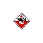 Webco - Mag Wheel Red And Chrome  Decal - Old School Bmx