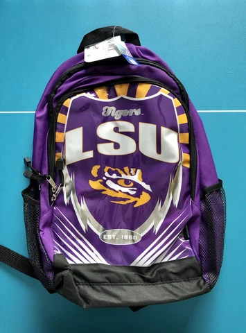 LSU Tigers backpack. Brand new. Officially Licensed Cover
