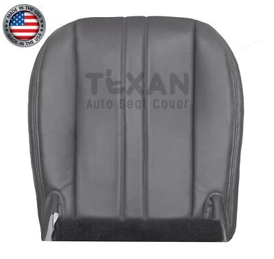 2003 2005 2007 Chevy Express Passenger Van Driver Bottom Vinyl Seat Cover Gray - Image 1 of 4