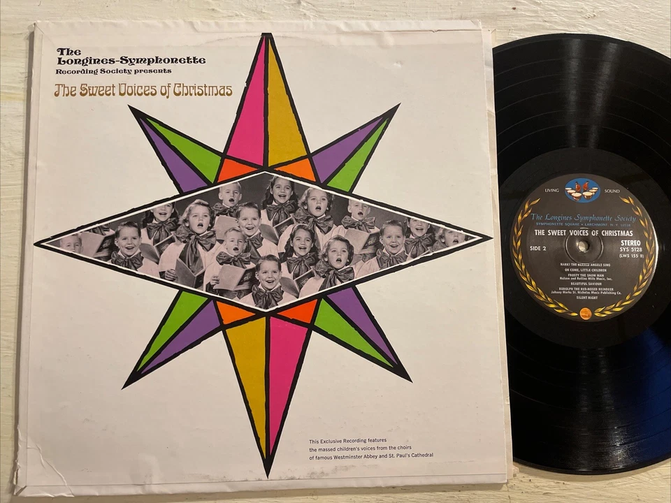 The Sweet Voices Of Christmas LP The Longines-Symphonette Mono Holiday EX!!!! Foto 1 de 4