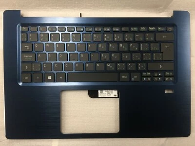 ACER KEYBOARD W/UPPER CASE BLUE SF314-52 ,6B.GQPN5.010 - Image 1 of 3