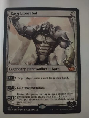MTG Magic Karn Liberated Jumpstart 2022 Anime NM - Image 1 of 2