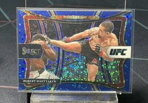 2021 Panini Select UFC Premier Level Blue Disco Prizm /99 Robert Whittaker #107 - Bild 1 von 2