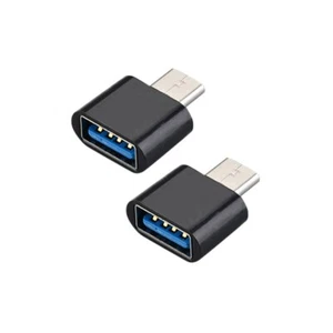 2pcs USB Vers Type C OTG Adaptateurs pour IPHONE 15 Pro Max IPAD Galaxy S23 S22 - Photo 1 sur 1