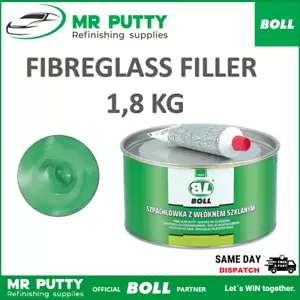 FibreGlass Putty FILLER CAR Body 1,8KG VAN BOAT Bodywork Big dents REPAIR BOLL - Picture 1 of 2