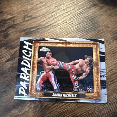 2025 Topps Chrome WWE Shawn Michaels Paradigm - Image 1 of 2