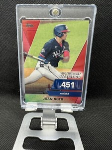 2021 Topps Significant Statistics Red Parallel Juan Soto /10