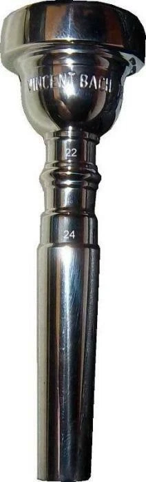 Vincent Bach bocchino tromba 351 Custom Argentato Foro 22 Penna 24 6C - Immagine 1 di 1