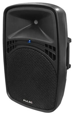 Pulse 12" Active ABS Loudspeaker Speaker DJ Disco PA System Powered - Image 1 of 2