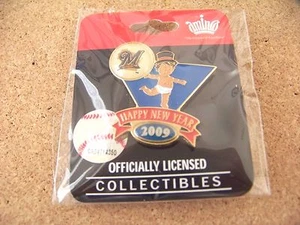 2007 Milwaukee Brewers 4th Fourth of July lapel pin MLB - Picture 1 of 3