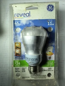 GE Reveal 61354 Spiral Technology 45W-11 W R20 Flood Light - Picture 1 of 5
