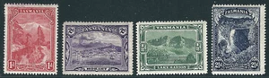 Australia Tasmania Stamps 86-89 SG 229-32 Views MH F/VF 1899 SCV $73.50 - Picture 1 of 1
