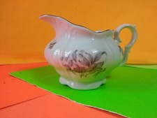 Vintage FINE BOHEMIAN CHINA CZECHOSLOVAKIA "Wild Flower" Cream Pitcher 