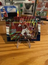 Isiah Pacheco Select Tricolor Field Level /75 RC - 2022 #484