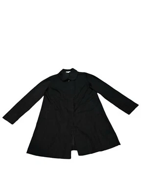 Gabardina Garnet Hill negra talla mediana ☼ Foto 1 de 4