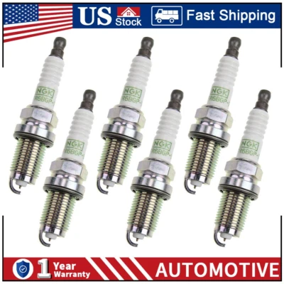 6PSC NGK Spark Plug For 2004 2005 2006 2007 2008 Acura TL PA - Image 1 of 3