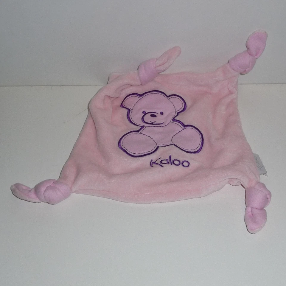 Kuscheltuch Bär Kaloo - Rose - Bild 1 von 1