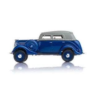 GAZ-61 Blue Phaeton mit Zelt Diecast Modell 1:43 H363TBu - Bild 1 von 4