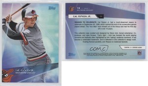 2020 Topps X Steve Aoki Wave 1 Rainbow Foilboard Cal Ripken Jr #19 HOF
