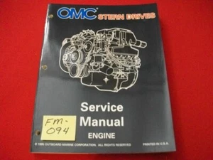 1996 OMC STERN DRIVES-ENGINE 3.0-7.4 "NC" SERIES SERVICE MANUAL #507143 VGC - Picture 1 of 8