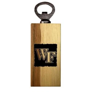 Wake Forest Demon Deacons Wooden Bottle Opener - Picture 1 of 1