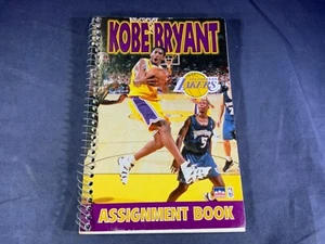 H5-62 KOBE BRYANT LOS ANGELES LAKERS ASSIGNMENT BOOK - 1999 - NEW - Picture 1 of 5