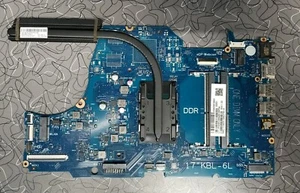 HP 17-by0015cy Intel i5-8250U 1.6GHz Motherboard L22736-601 NO POWER, AS IS - Picture 1 of 4