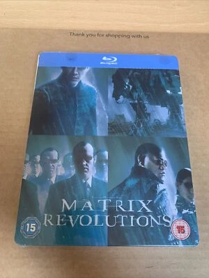 The Matrix Revolutions Blu ray Steelbook Keanu Reeves NEW & SEALED - Image 1 of 4