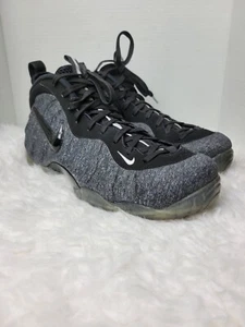 Nike Air Foamposite Pro Fleece Wool-Dark Sneaker da uomo taglia 11,5 grigio-nero  - Foto 1 di 11