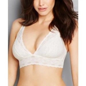 Wacoal Halo Spitzen-Bralette-BH ohne Bügel 811205 Größe 30 elfenbeinfarben - Bild 1 von 1