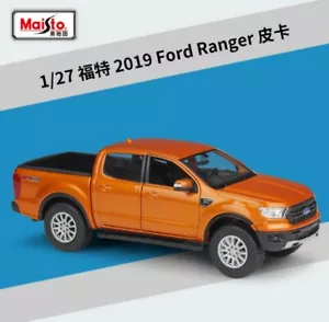 Maisto 1:24 2019 Ford Ranger Pickup Truck Car Metal Diecast Model New in Box - Picture 1 of 11