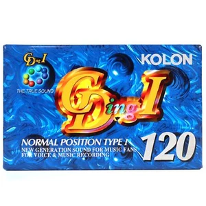 Kolon CDing I 120 Blank Cassette Tape Sealed Type I Korea - Picture 1 of 3
