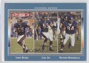 2006 Topps Total Total Blue Lance Briggs Leon Joe Brendon Ayanbadejo #97