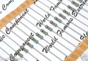 10pcs - PHILIPS MR25 910R 0.4W 1% Metal Film Resistor - For Audio - Picture 1 of 7