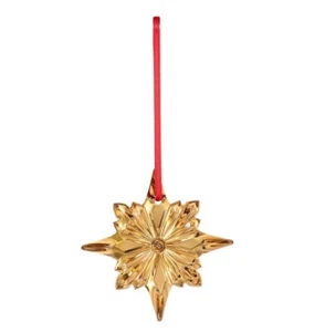 Baccarat Cristal Oro NOEL (2023) Adorno Anual de Navidad | Nuevo en Caja - Imagen 1 de 4