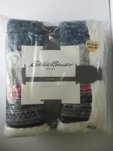 EDDIE BAUER HOME SUPER SOFT COZY BLANKET - NEW - Picture 1 of 7